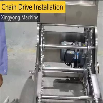 Z-type chain installation method