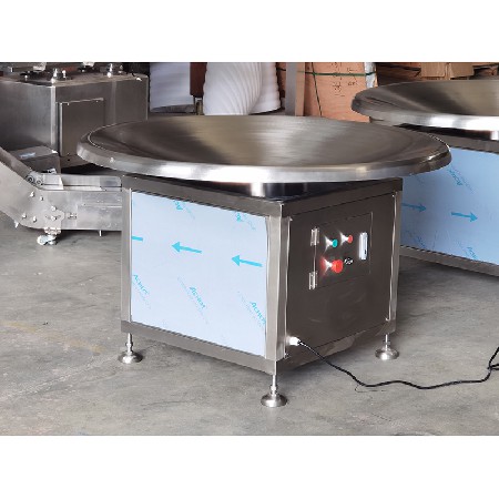 Disc material sorting machine