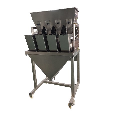 Stainless steel four bucket combination scale, vibrating combination scale, four bucket linear scale packaging machine, supporting multiple types of combination scales